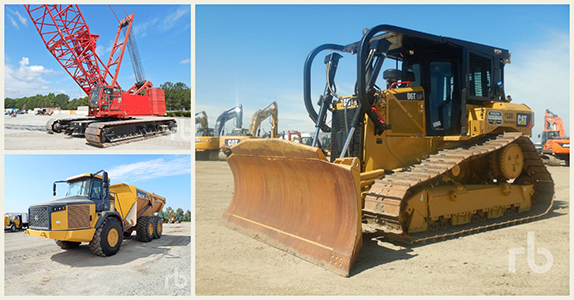 Heavy equipment at Ritchie Bros. Heavy equipment for sale at Ritchie Bros